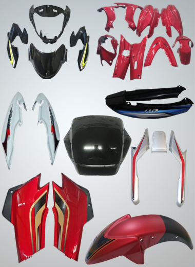 two wheeler plastic body parts